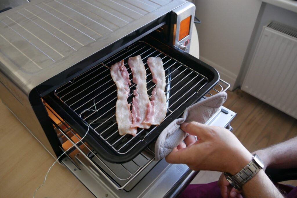 Air Fryer bacon test
